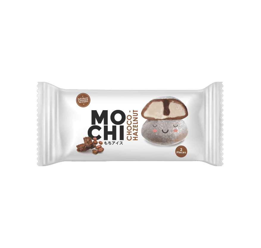 Personnalisation de mochis glacés flowpack